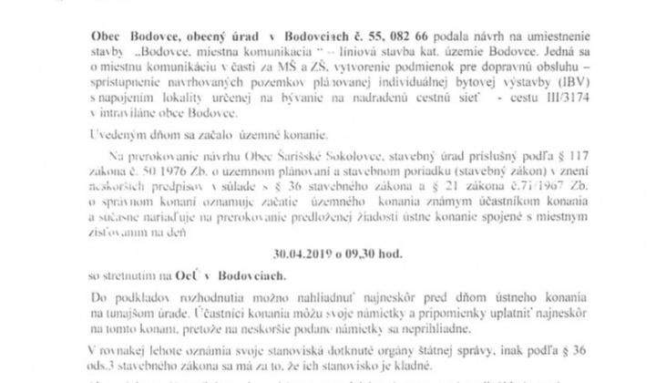 VEREJNÁ VYHLÁŠKA  VEREJNÁ VYHLÁŠKA